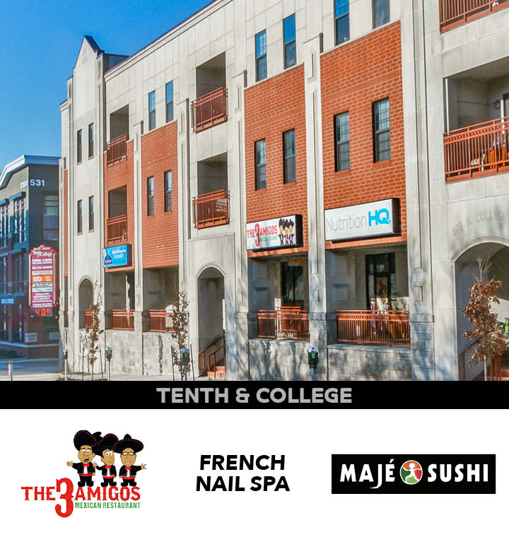 Tenth & College commercial space